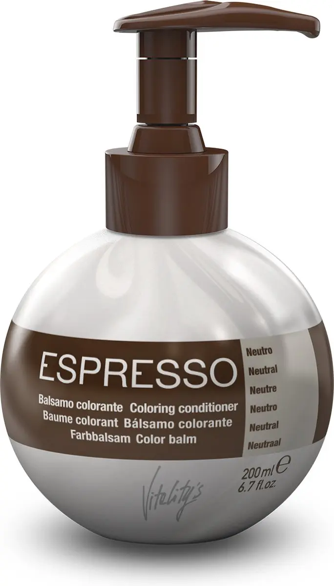 Vitality's Kleurconditioner Espresso Neutral 200ml