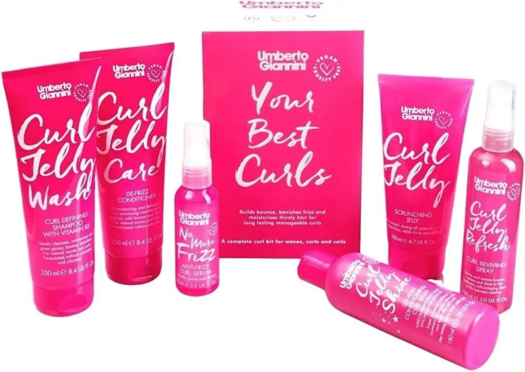 Umberto Giannini Curl Jelly Your Best Curls Kit