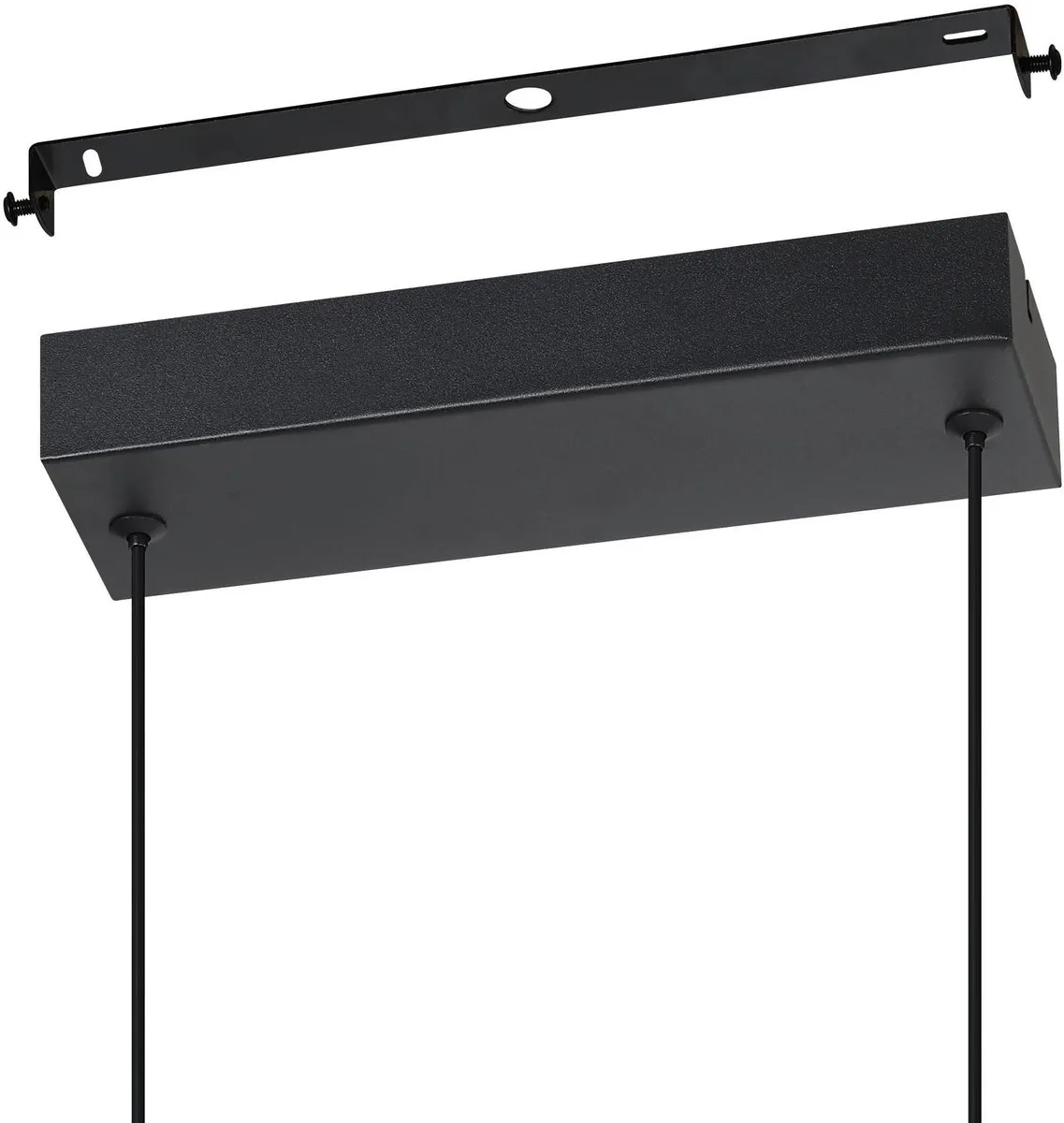 Eglo Conaprato Hanglamp - 1 Lichtpunt - Zwart/Goud/Wit