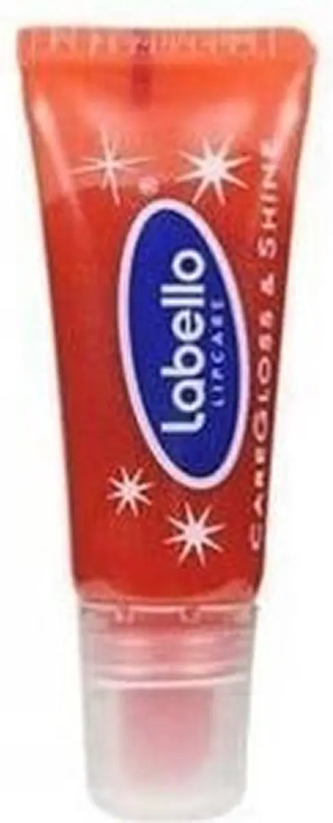 Labello Caregloss & Shine Rood - 10ml