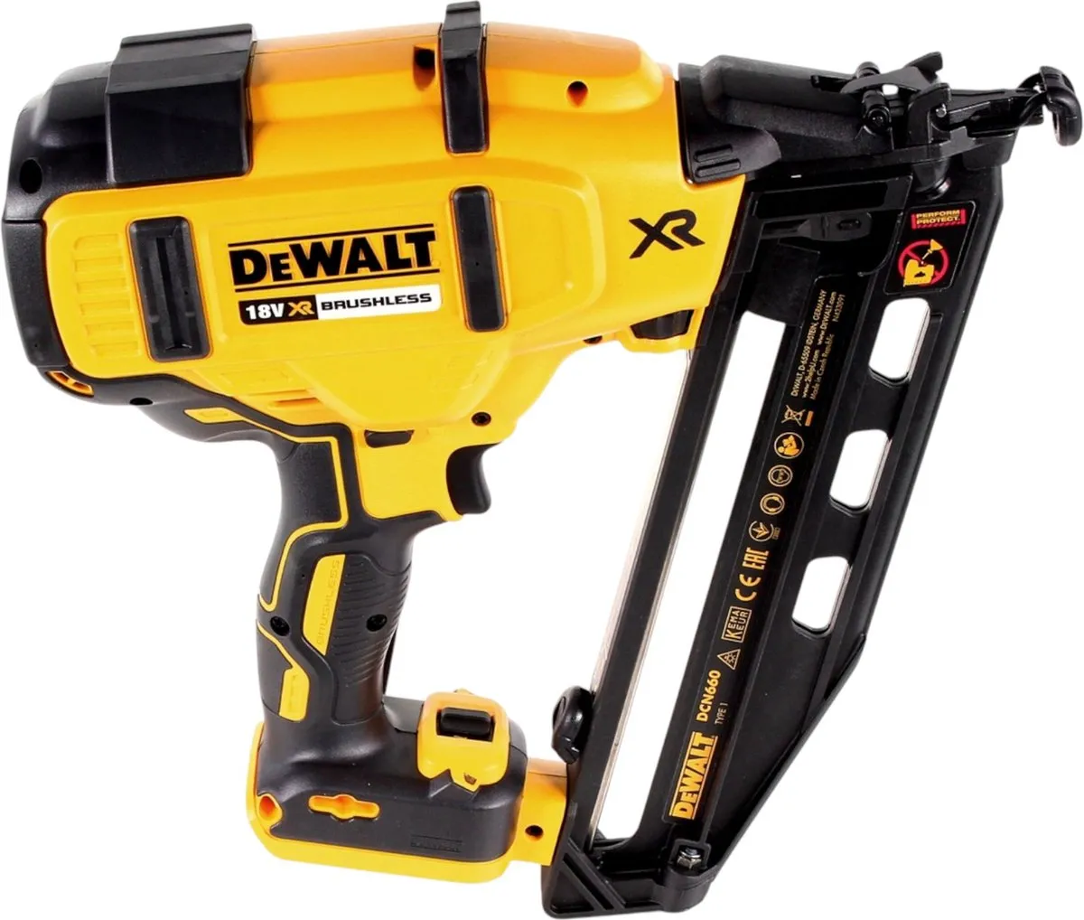 DeWalt DCN660N Spijkerapparaat 18V - 32-63mm Brushless - afbeelding 6 van 6