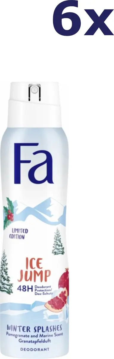 Fa Deospray Winter Splashes Ice Jump 150ml