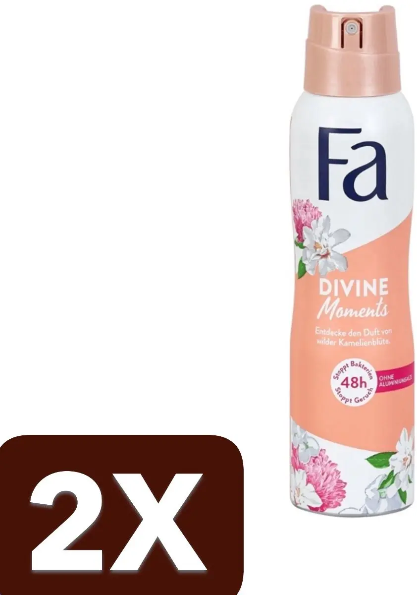 Fa Divine Moments Deo Spray Wilde Cameliabloesem 150ml