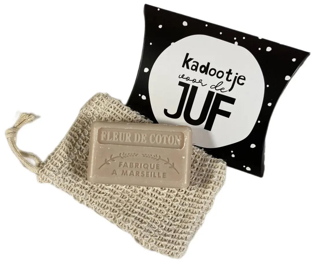 Savon de Marseille Katoenbloem Zeepset