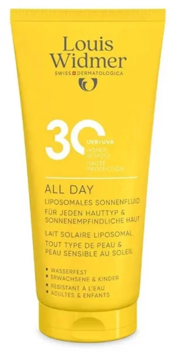 Louis Widmer All Day SPF30 Licht Geparfumeerd 100ml