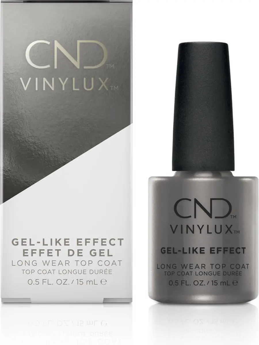 CND Vinylux Top Coat 15ml - Gel-achtig Effect