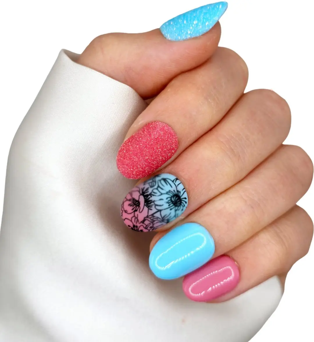 SD Press on Nails Así es la Vida Nagelset