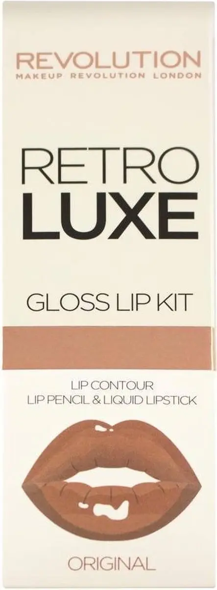 Makeup Revolution Retro Luxe Kits Gloss Original - 2 Stuks