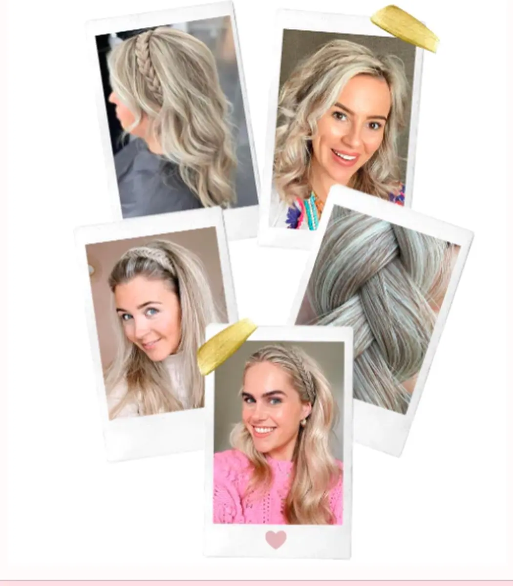 Guardian Beauty Haar Vlecht Extensions #2 - 28cm - Wit