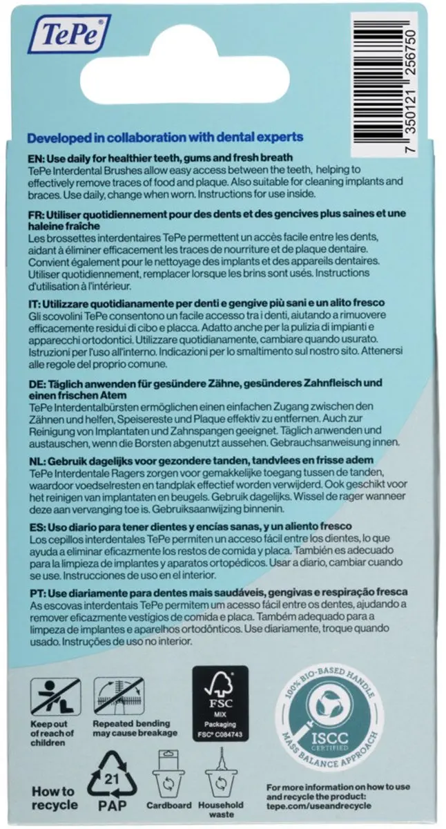 TePe Inderdentale Rager Gekleurde Mix