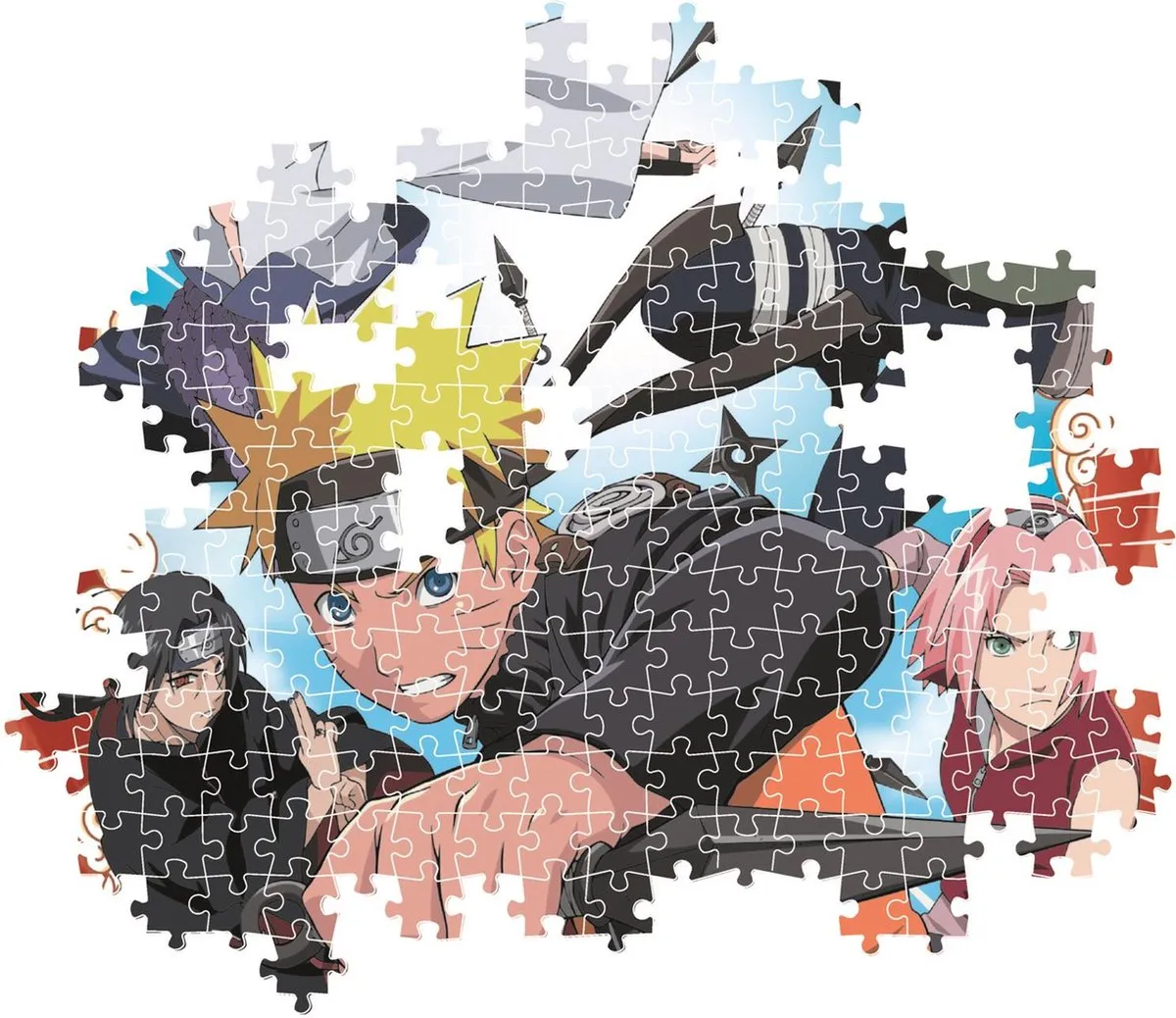 Clementoni Naruto Puzzel 1000 Stuks - Multikleur