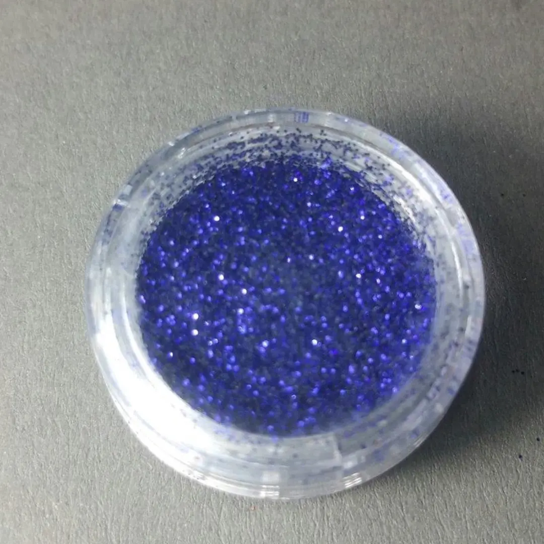 Korneliya Crystal Sugar 430 Nagelglitter 4ml - Ultramarijn Blauw