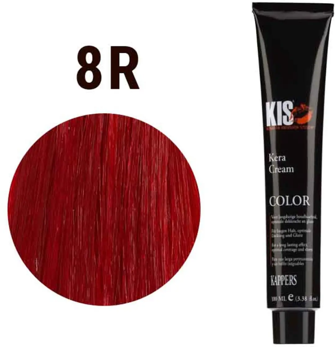 KIS KeraCream Color 100ml - Rood 8R
