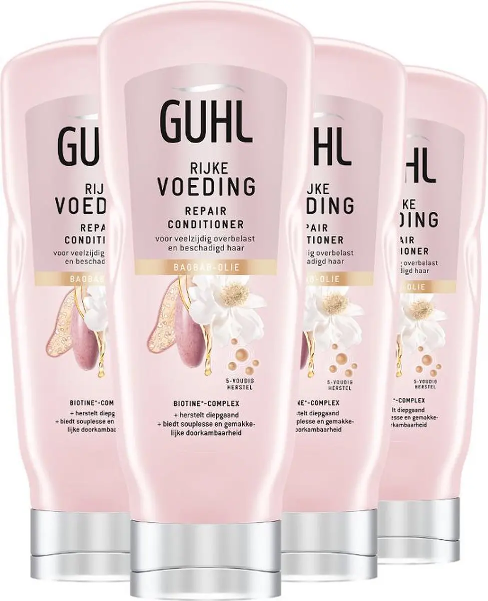 Guhl Conditioner Structuurherstel 4x200ml