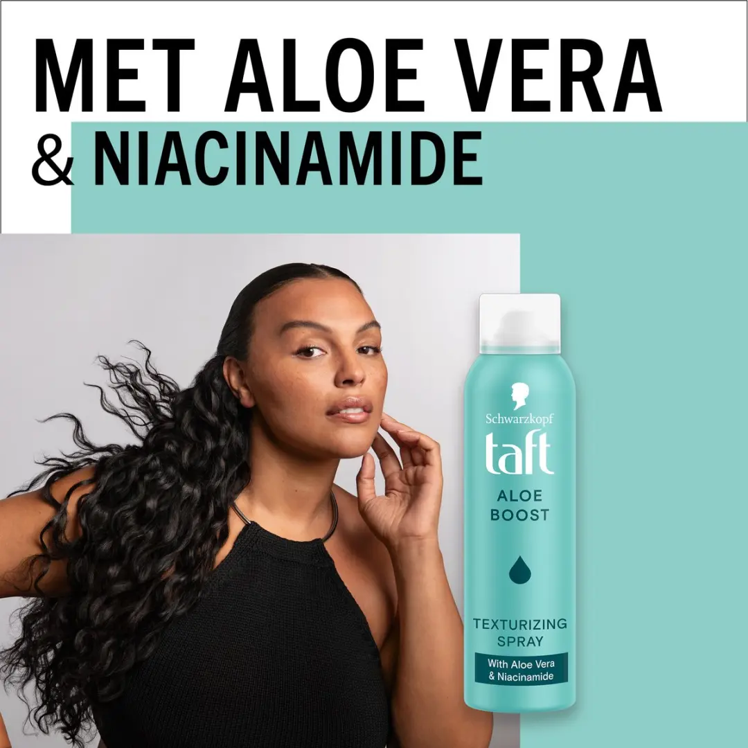 Taft Aloe Boost Texturizing Haarlak 150ml - 6 Stuks