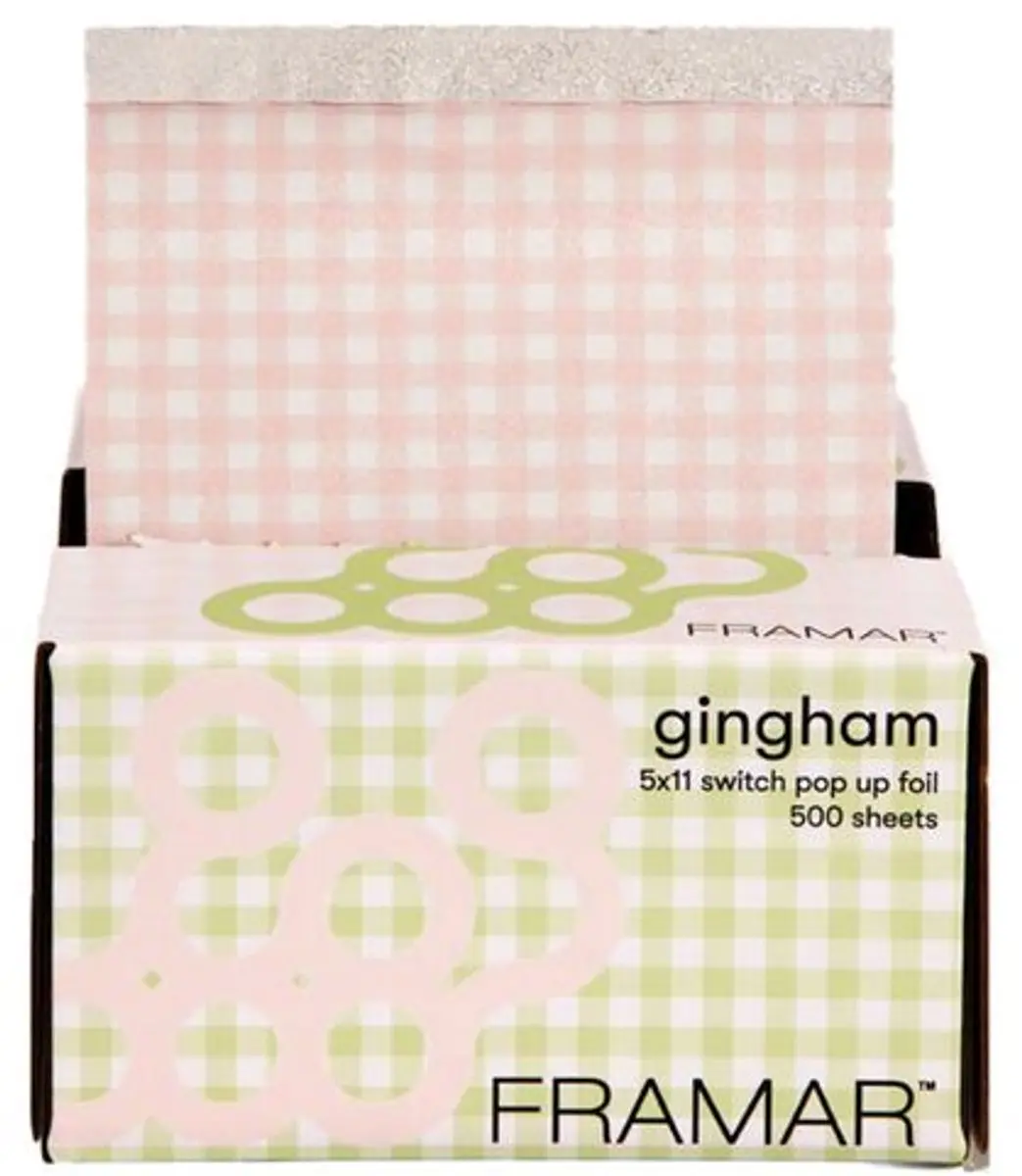Framar Gingham Switch Pop Up Foil 5x11