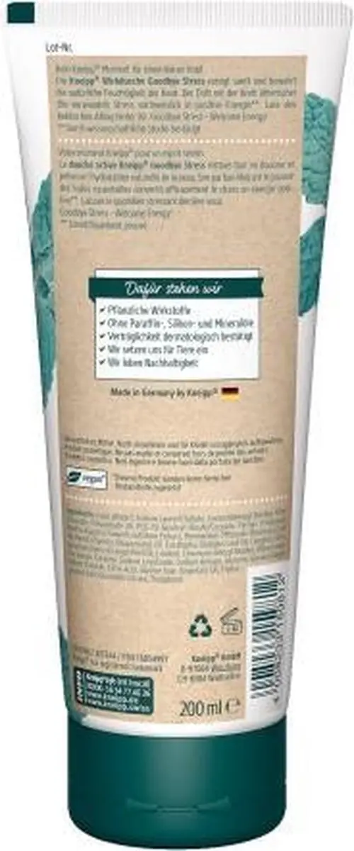 Kneipp Douchegel Goodbye Stress 200ml