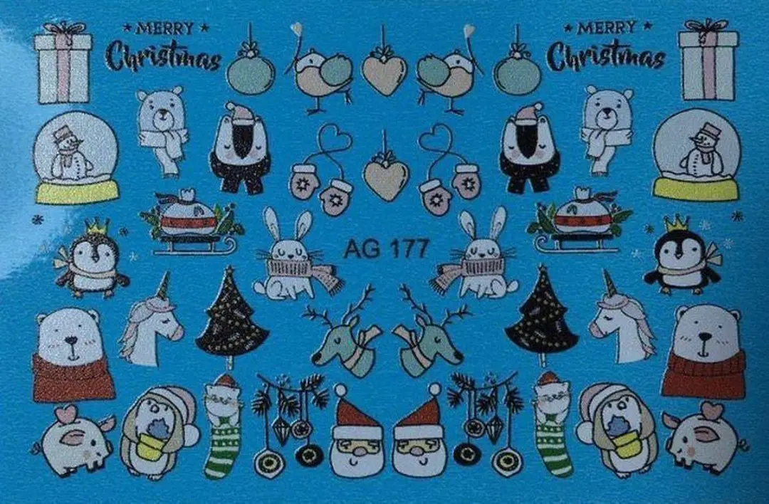 Korneliya Airbrush Waterdecal AG 177