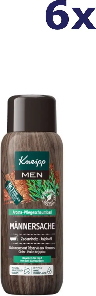 Kneipp Aroma Badschuim Mannelijk 400ml