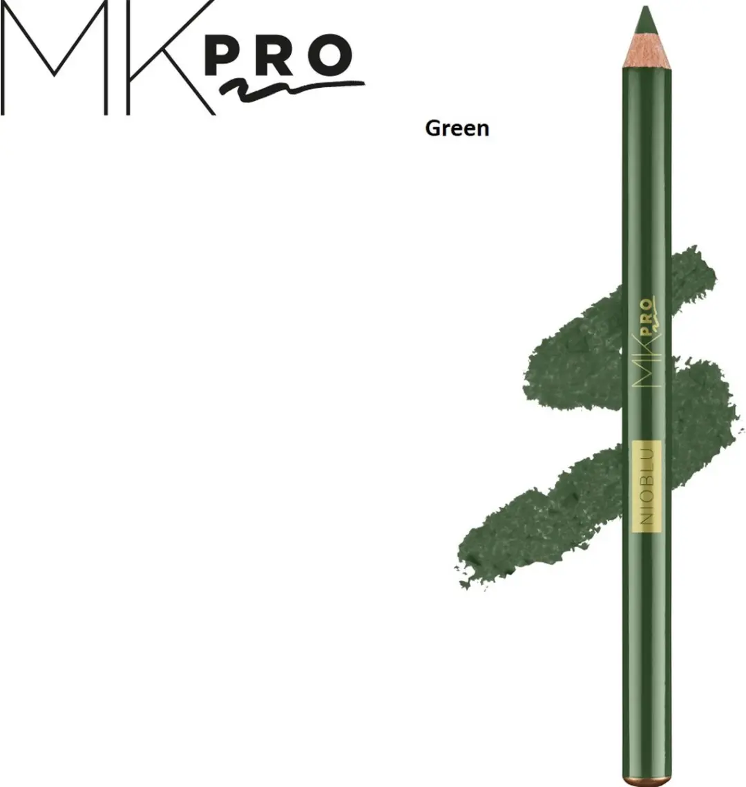NIOBLU Oogpotlood Green
