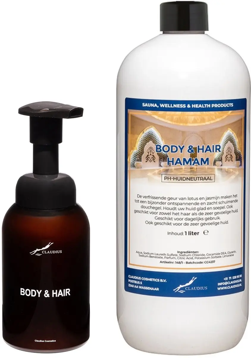 Splashbox Cosmetics Body & Hair Hamam 300ml Dispenser