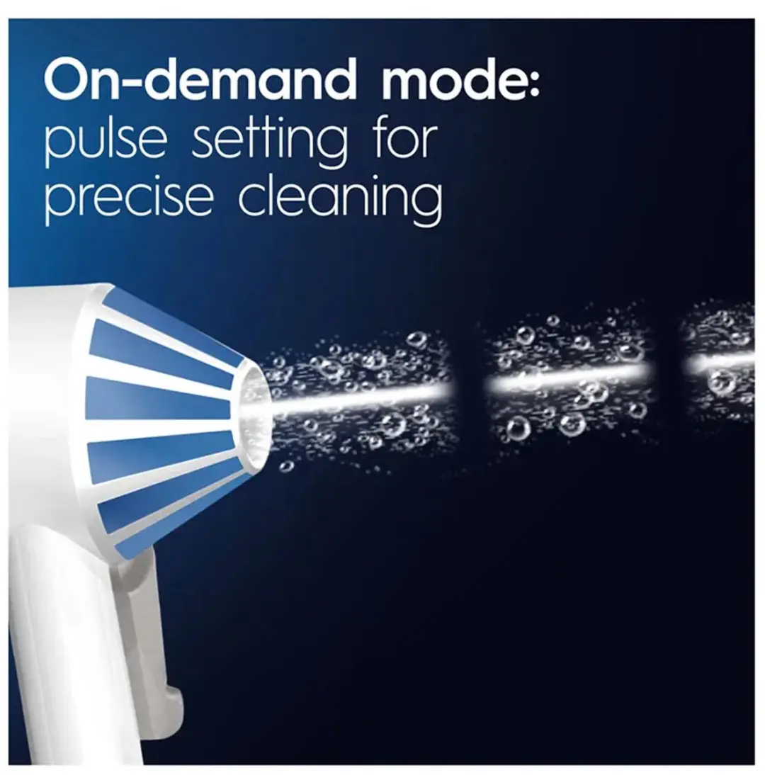 Oral-B Aquacare 6 Pro-Expert Waterflosser - Transparant/Wit