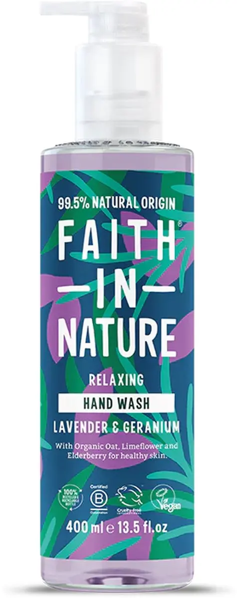Faith In Nature Vloeibare Handzeep Lavender & Geranium 300ml