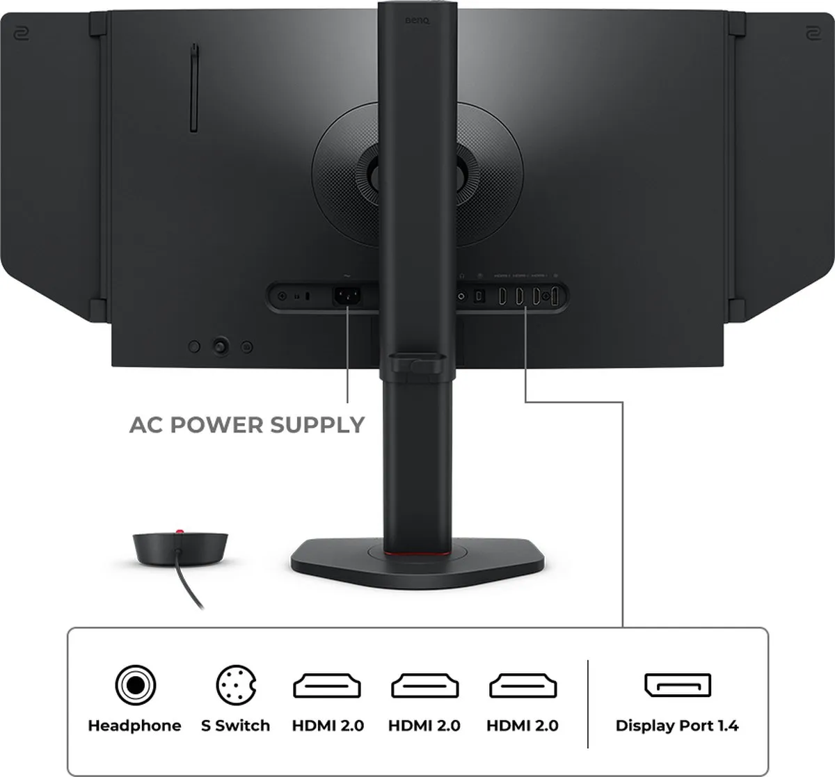 BenQ ZOWIE XL2566X+ Gaming Monitor 400Hz - 24 inch