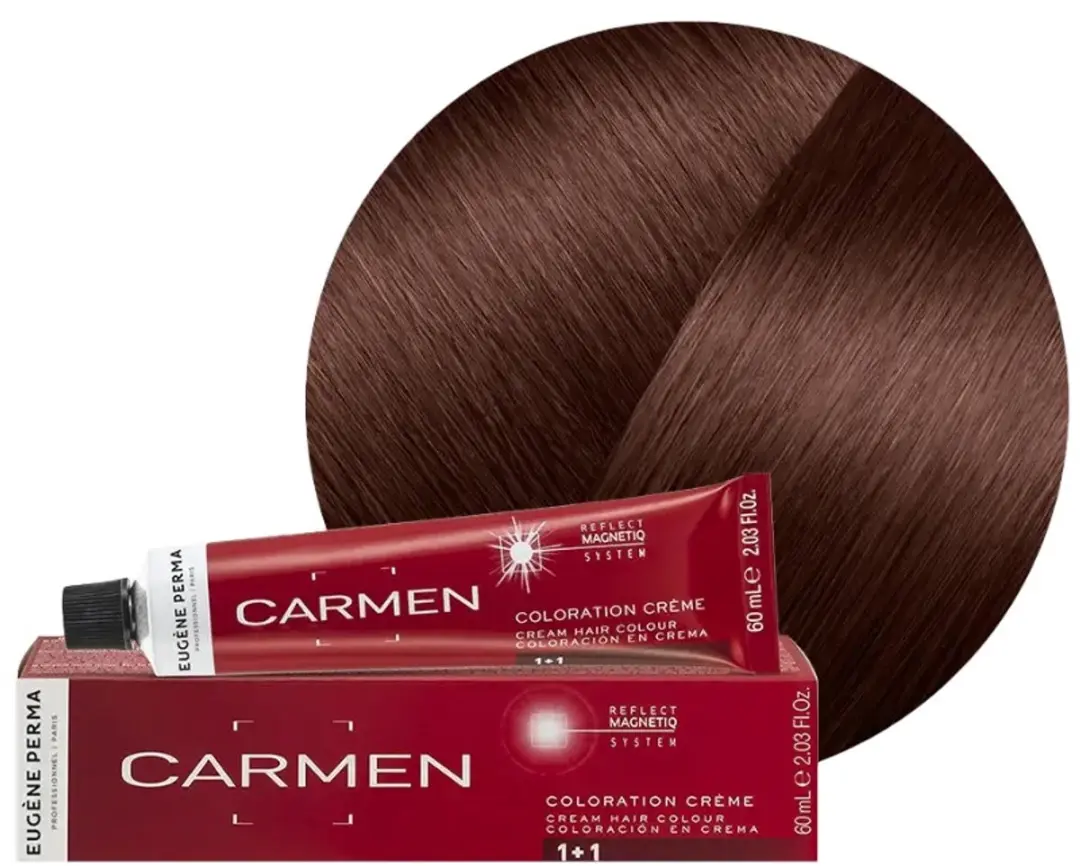 Eugene Perma Carmen Ultime Permanente Haarkleur 60ml - 06.5 Dark Blonde Mahogany