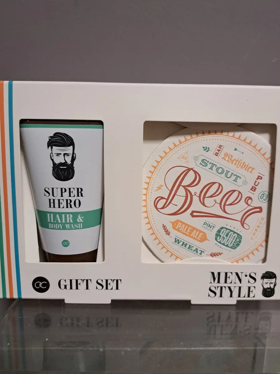 Accentra Bierviltje Douchegel Set 2x100ml