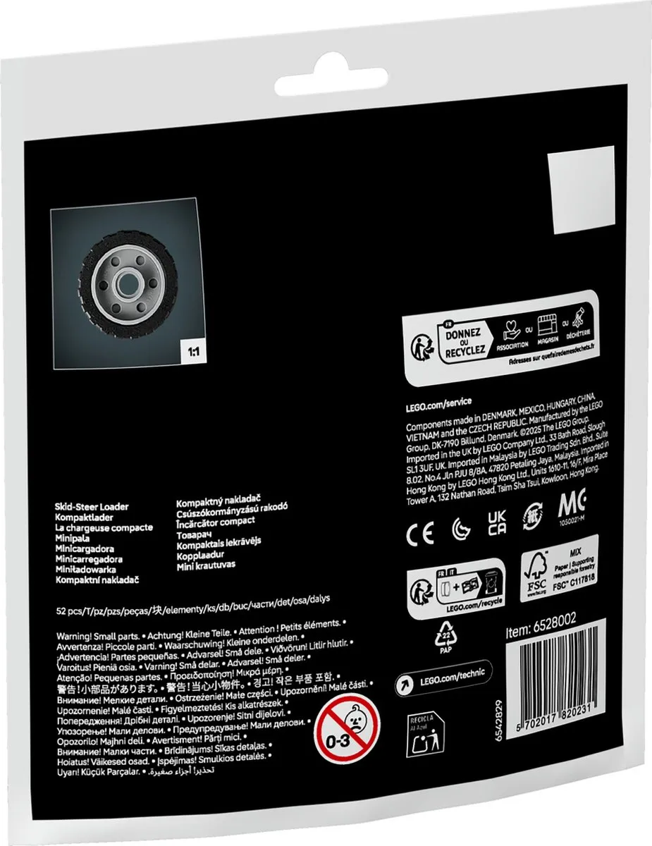LEGO Technic 30710 Compactlader - 52 Stukken - Meerkleurig