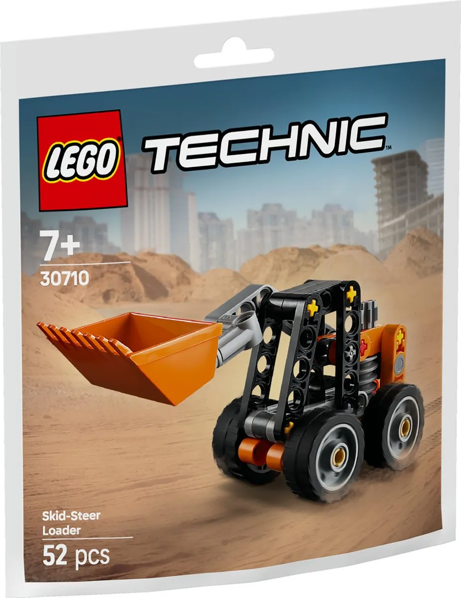 LEGO Technic 30710 Compactlader - 52 Stukken - Meerkleurig - afbeelding 6 van 6