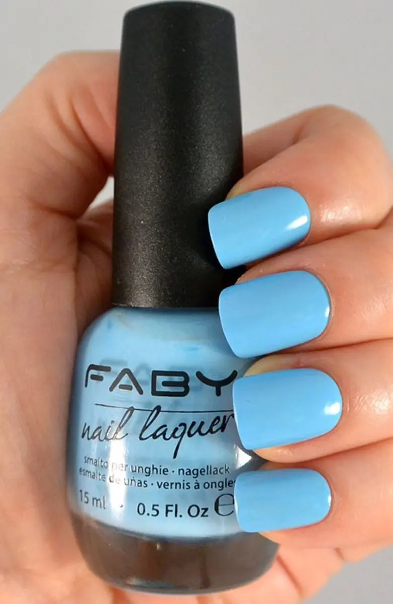 FABY Joy City Vegan Nagellak Blauw - 15ml