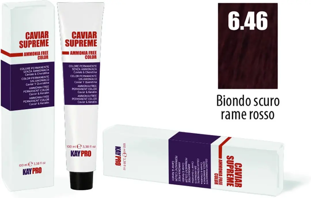 KayPro Caviar Supreme 6.46 Permanent Haarkleuring 100ml - Donker Blond