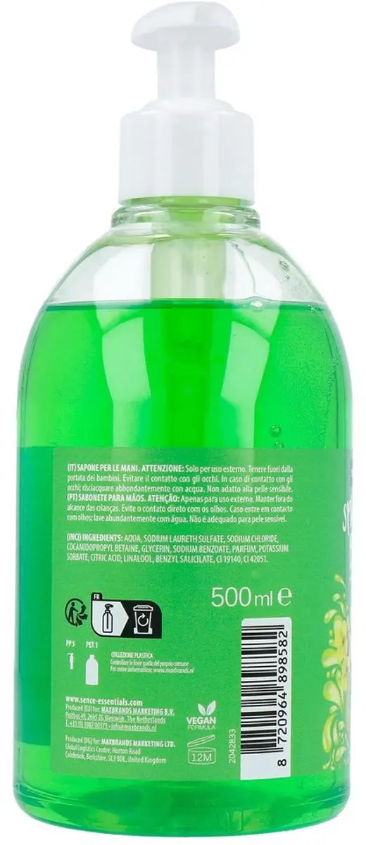 Sence Splash To Bloom Handzeep Kiwi 500ml