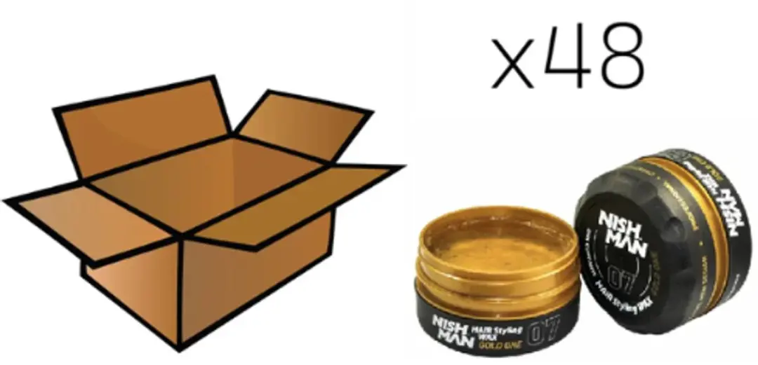 Nishman Hair Styling Wax 07 Gold One