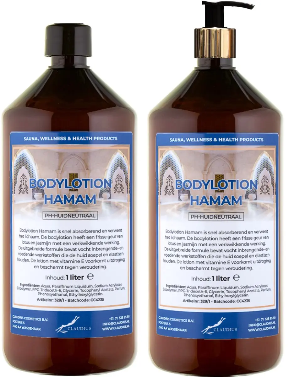 Splashbox Cosmetics Hamam Bodylotion 2 Liter