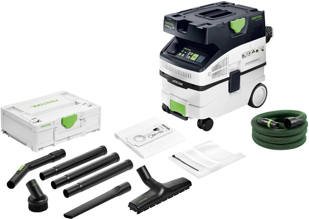 Festool CTM MIDI I AC CLEANTEC Afzuigunit 1200W