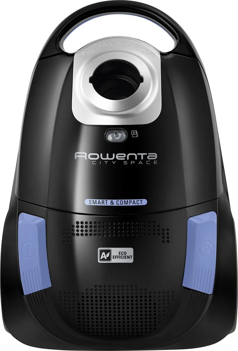 Rowenta City Space RO2611 Sledestofzuiger - 750W - Zwart/Blauw