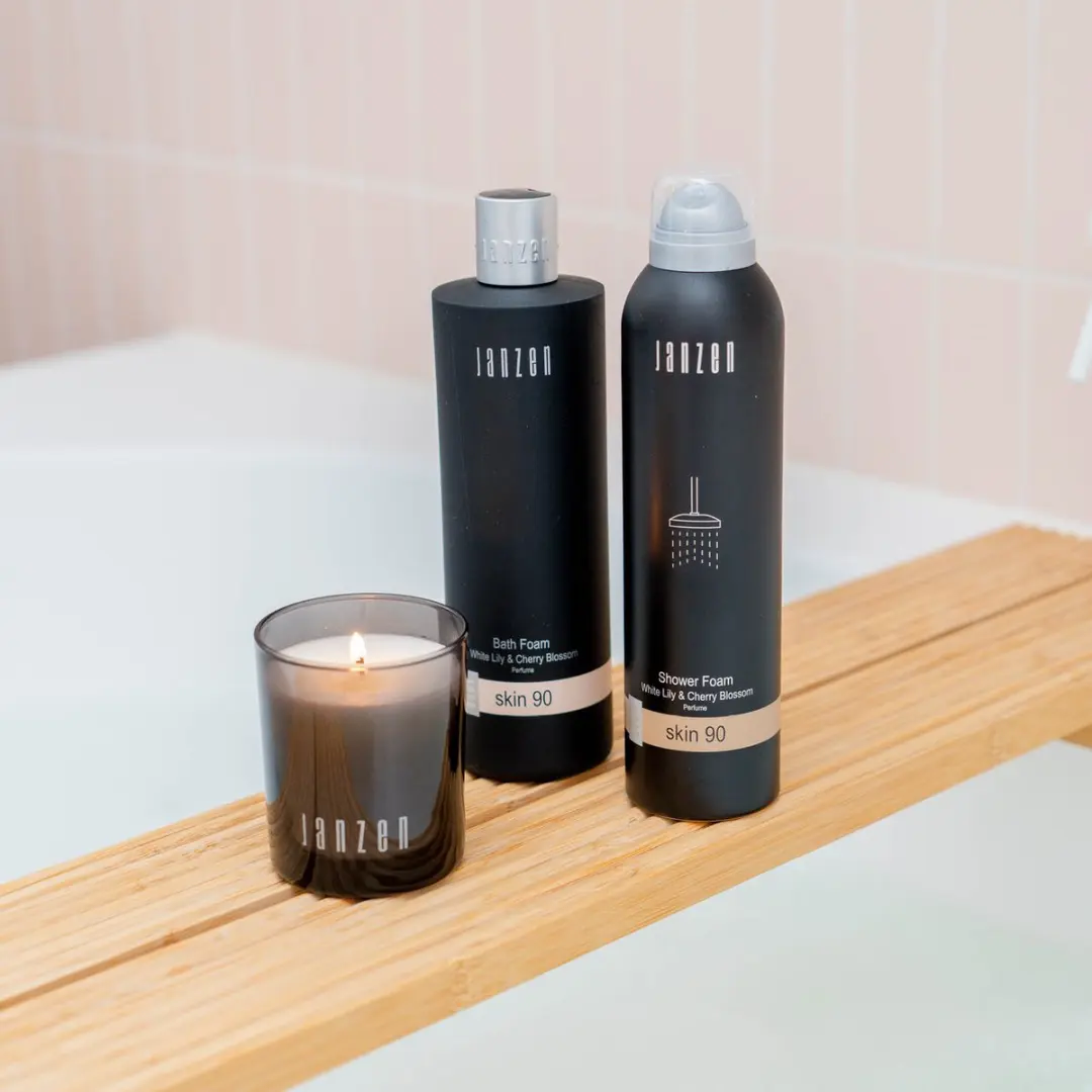 Janzen Shower Foam Skin 90 - 200ml - 3 Stuks