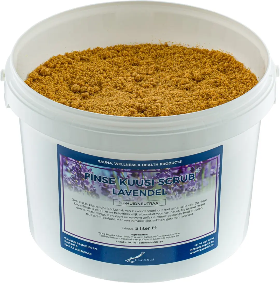 Splashbox Cosmetics Kuusi Scrub Lavendel 5L