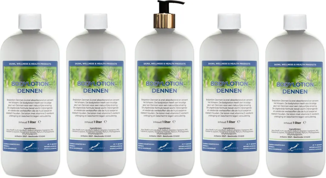 Splashbox Cosmetics Dennen Bodylotion 5L