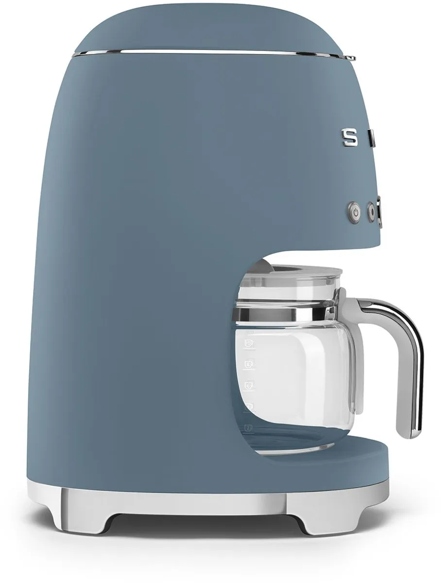 Smeg DCF02SBMEU Filterkoffiemachine Storm Blue - 10 Kopjes