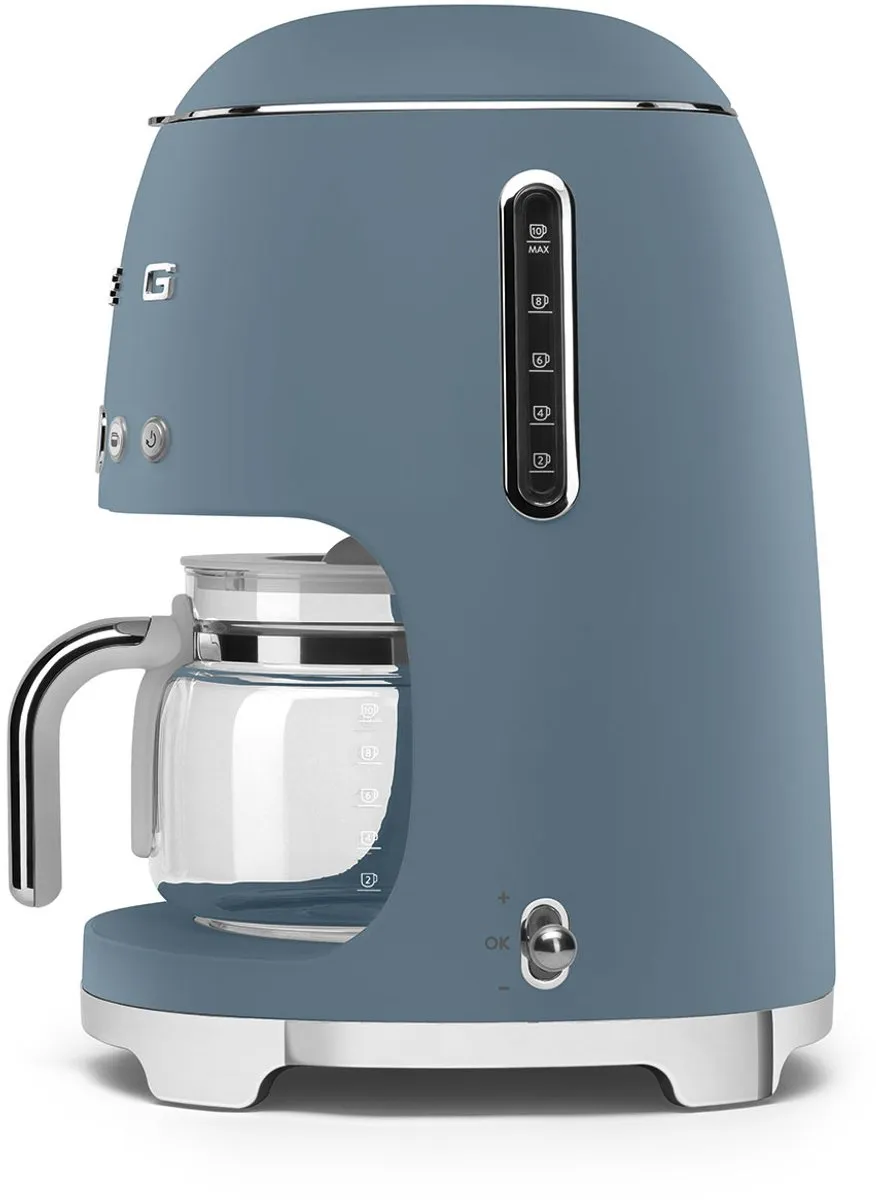 Smeg DCF02SBMEU Filterkoffiemachine Storm Blue - 10 Kopjes - afbeelding 6 van 6