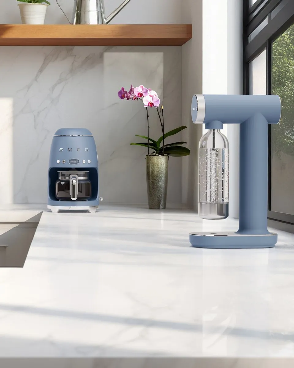 Smeg DCF02SBMEU Filterkoffiemachine Storm Blue - 10 Kopjes