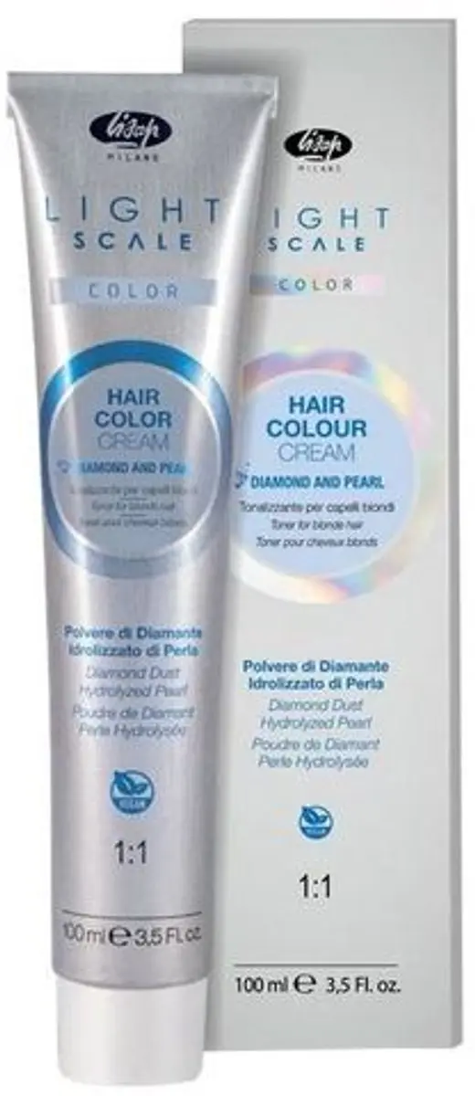 Lisap Color Light Scale Hair Color Cream Smoky Crystal
