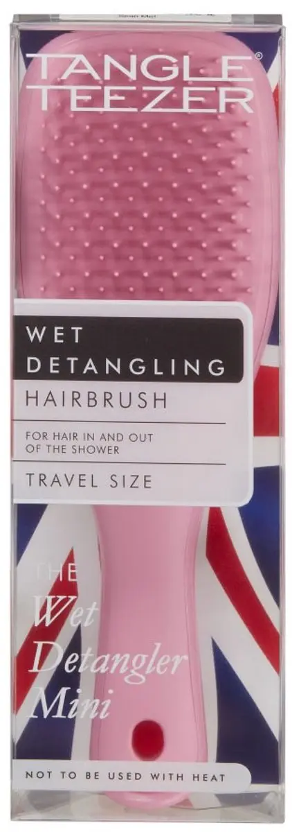 Tangle Teezer Set Wet Detangling Hairbrush - 3 Stuks - Roze/Zwart