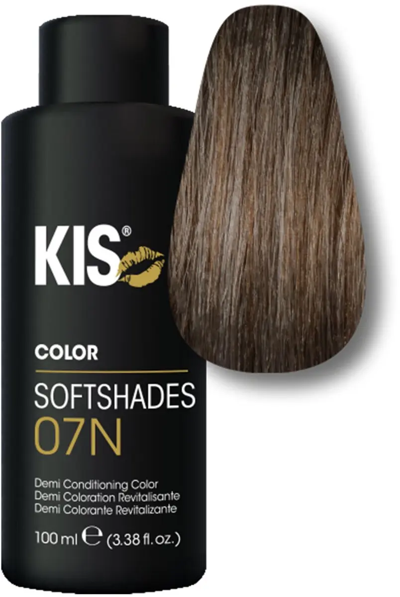 KIS Royal Softshades 150ml Kleurspoeling - Bruin 7N