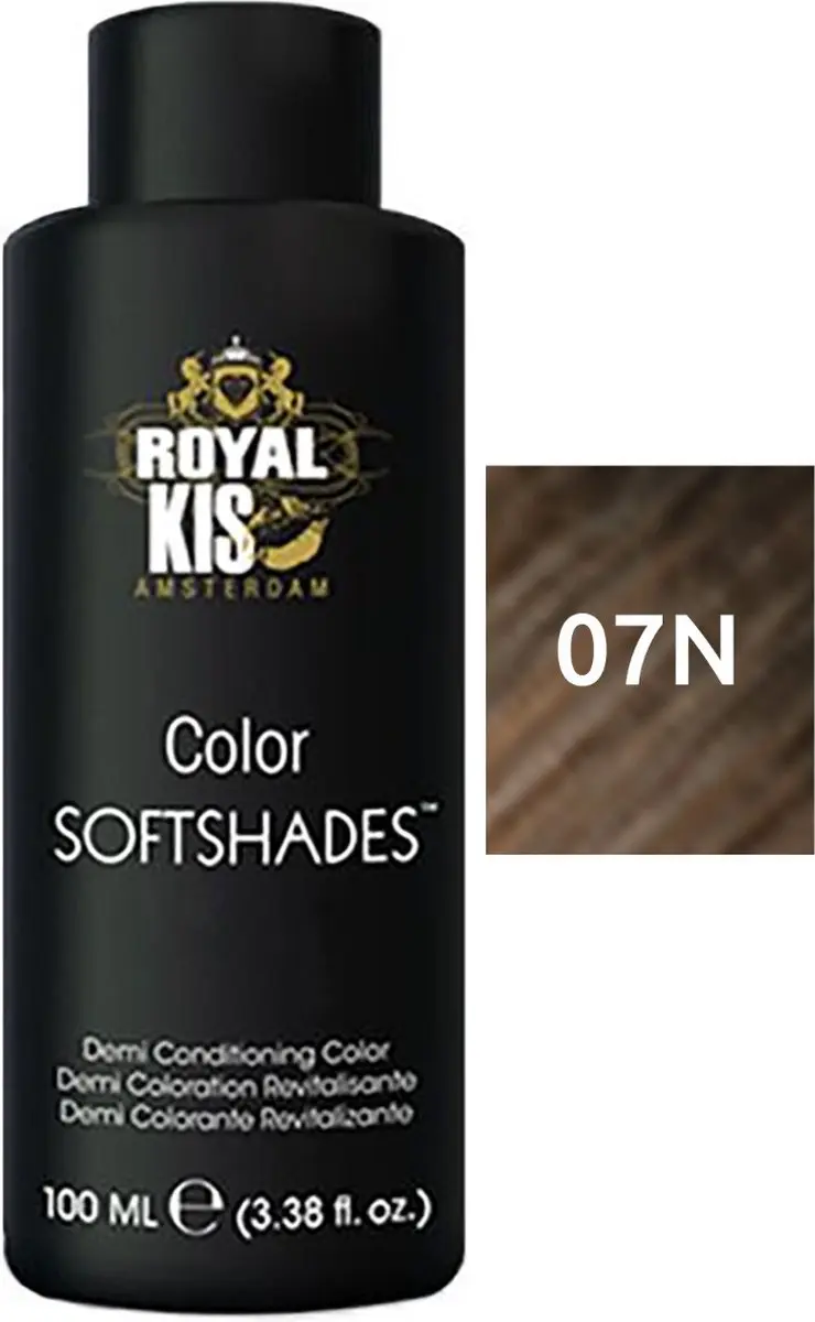 KIS Royal Softshades 150ml Kleurspoeling - Bruin 7N