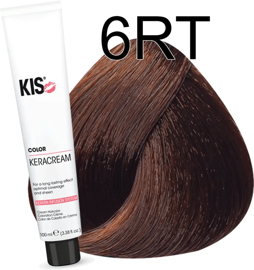 KIS Haarverf 6RT Donker Rood Tabak 100ml